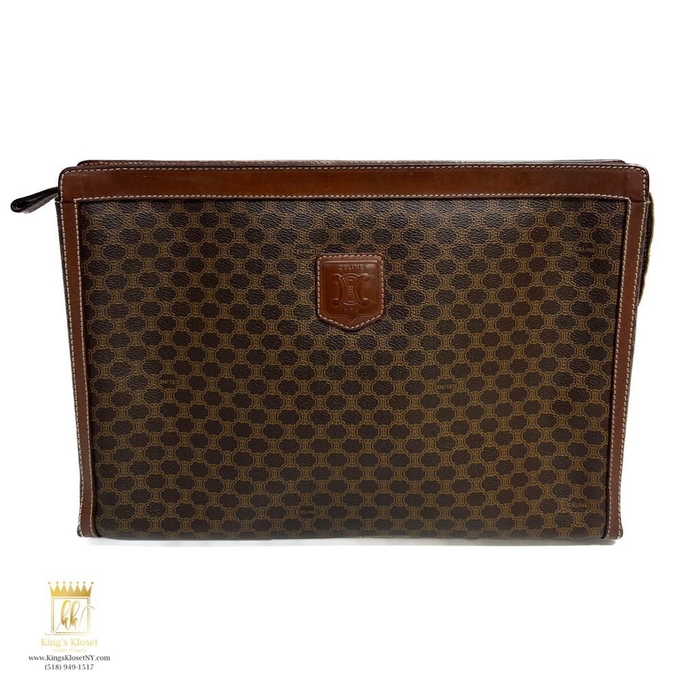 Celine Macadam Vintage Document bag